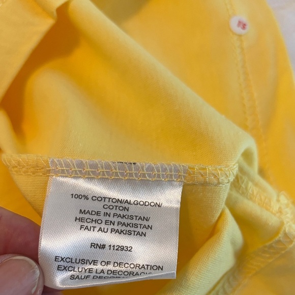 Southern Spirit Puppy Life Sunny Yellow Short Sleeve Tee Generous Size Sm NWT - Picture 9 of 14